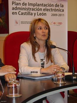 Isabel Alonso, consejera de Administración Autonómica.