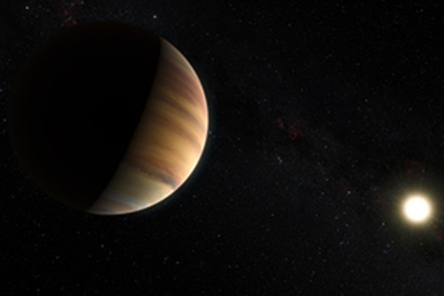 Imagem artística do exoplaneta 51 Pegasi b. FOTO: ESO/M. Kornmesser/Nick RisingeR