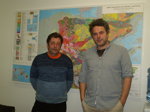 Gabriel Gutiérrez-Alonso, a la izquierda, y Jerónimo Jablonski.