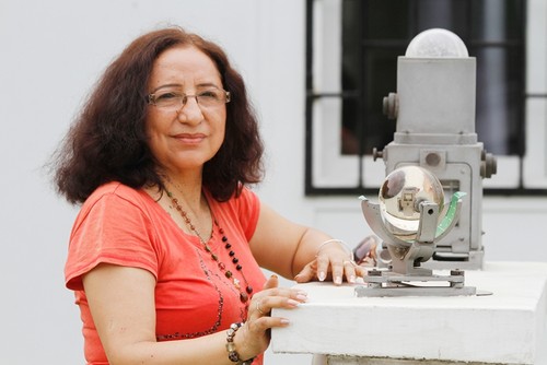 María Elena López, directora de la Maestría en Física de la PUCP.