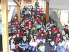 Alumnos de secundaria participan en las actividades de Biodivertido, una iniciativa de Caja España.