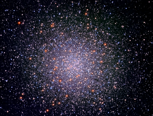 Cúmulo globular M13. Imagen: Daniel López/IAC.