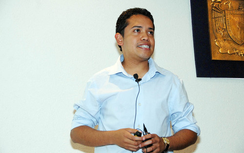 Ibrahim Guillermo Castro Torres, estudiante de doctorado. FOTO: UNAM.
