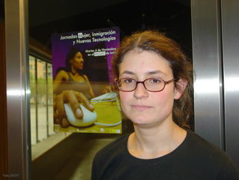 Irene Fernández Monsalve, administradora de sistemas y diseñadora de programas.