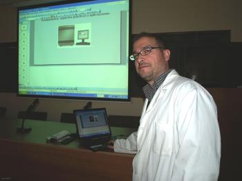 Sergio González Pérez, científico del Irnasa.