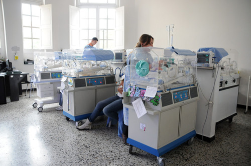 Unidad de neonatales. FOTO: Felipe Castaño/UN.
