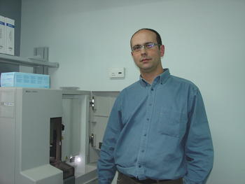 Eladio Velasco, investigador del Laboratorio de Genética del Cáncer del IBGM