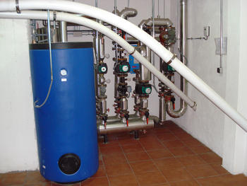 Instalación de biomasa de la empresa Gebio