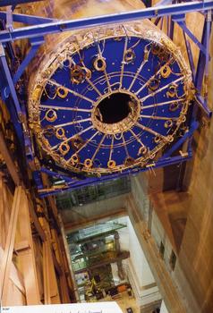 Vista de las instalaciones del Gran Colisionador de Hadrones (LHC)