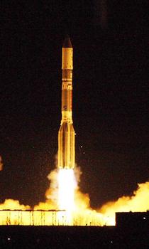 Lanzamiento del satélite KA-SAT.