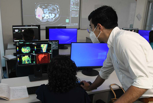 Para la colaboración con el HNN, los profesionales de la UCR realizaron un protocolo enfocado en la toma de tomografías y optimización de las imágenes..