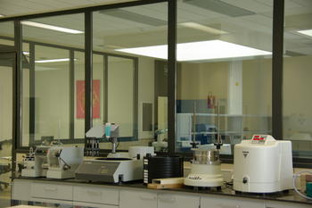Laboratorio de Areniscas de los Pinares en Vilviestre del Pinar en Burgos.
