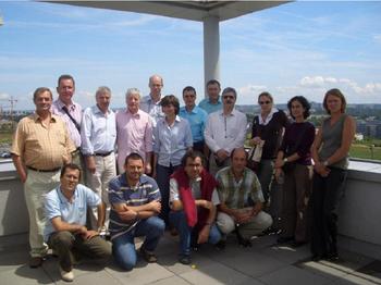 Grupo de científicos europeos que participa en el proyecto Legresist (FOTO: ITACYL).