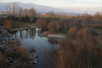  el río Tiétar a su paso por la comarca de La Vera, Extremadura. Foto: CSIC.