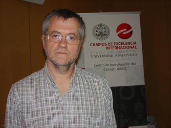 José Yélamos, en el Centro de Investigación del Cáncer.