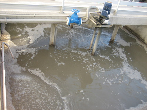 Reactor biológico de aguas residuales. Foto: INTEF.