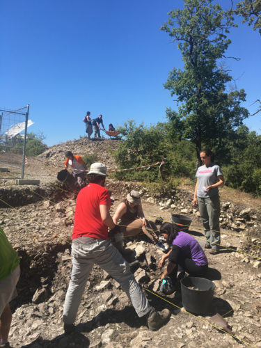 VII Campaña de Excavación en Treviño. FOTO: CENIEH