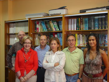 El grupo de investigadores de la ULE.
