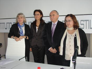 De izquierda a derecha, Ascensión Jiménez, María Teresa Rivas-López, Tomás López Alburquerque y Dolores López.