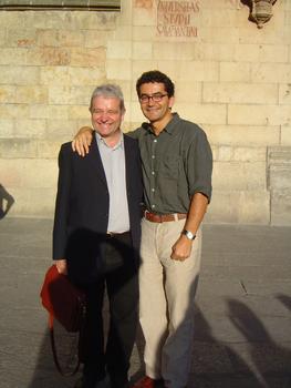 Paul Nurse (izquierda) y su discípulo Sergio Moreno