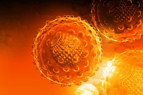 Recreación del virus de la hepatitis C. / Pixabay.