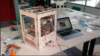 Impresora 3D del Fab Lab de León (Fotografía: Fab Lab)