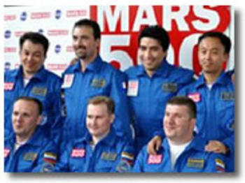 Astronautas que realizarán el viaje simulado a Marte (FOTO: Maloka).