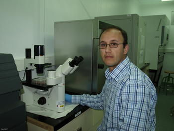 Juan Carlos Arévalo, investigador del Instituto de Neurociencias de Castilla y León (Incyl)