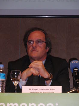 Ángel Gabilondo, ministro de Educación.