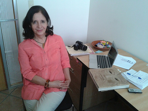 La investigadora del CIESAS, Lourdes de León Pasquel.
