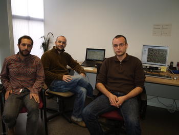 Los integrantes del Grupo EGDM, en su sede del Parque Científico de la Universidad de Salamanca. 
