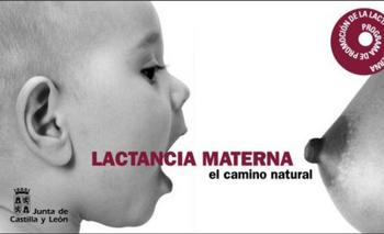 Cartel oficial de la campaña a favor de la lactancia materna