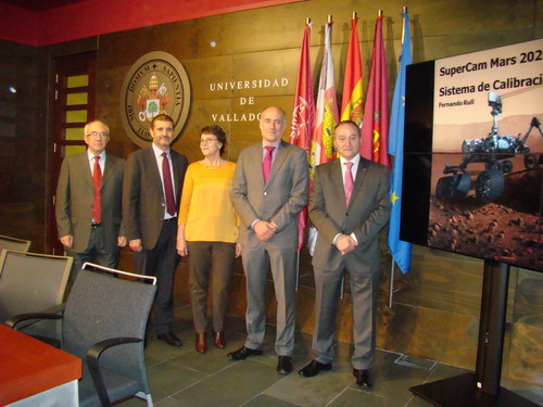 Presentación del consorcio español liderado por la UVa que desarrollará una parte esencial de la misión de la NASA a Marte en 2020.