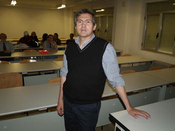 José Vicente Navarro Gascón, científico del Laboratorio de Análisis de Materiales del Instituto del Patrimonio Cultural de España.