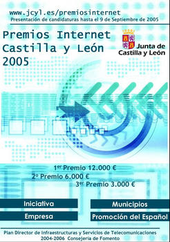 Cartel Premios Internet 2005