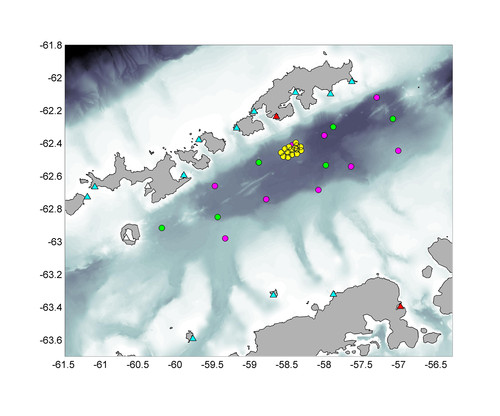 Los investigadores han logrado obtener imágenes de la estructura de dos de los volcanes submarinos más importantes del Estrecho de Bransfield, en la Antártida/UGR
