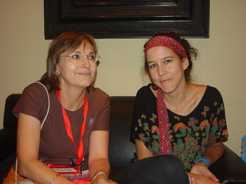 Marina Pollán y Esther García, investigadoras del Instituto de Salud Carlos III