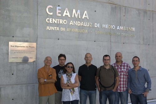 Miembros del Centro Andaluz de Medio Ambiente. Foto: UGR