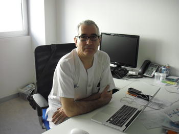 Luis Ángel Vallejo Valdezate, jefe del Servicio de Otorrinolaringología (ORL) del Hospital Universitario Río Hortega y profesor titular de la Universidad de Valladolid.