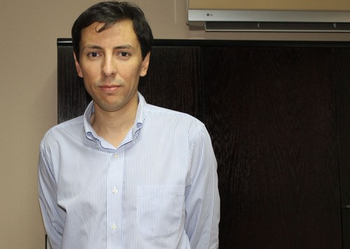 El investigador del Departamento de Industrias de la Universidad Técnica Federico Santa María, Pedro Reszka. FOTO: USM.