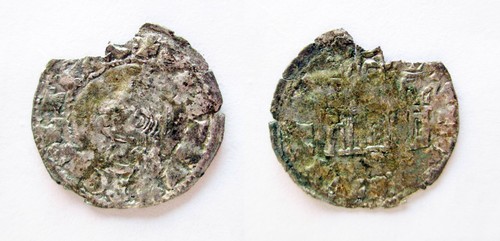 Cornado de plata de Alfonso XI.