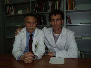 José Antonio Mirón (izquierda) y Javier Mateos (derecha). 