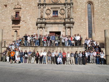 Participantes en la edición de 2008 de los Encuentros Relativistas Españoles, en Salamanca.