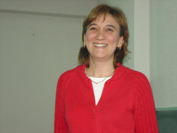 La investigadora del IBGM María Eugenia Fernández
