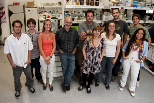 Grupo de investigación que dirige Javier Palatnik. Foto: gentileza del investigador.