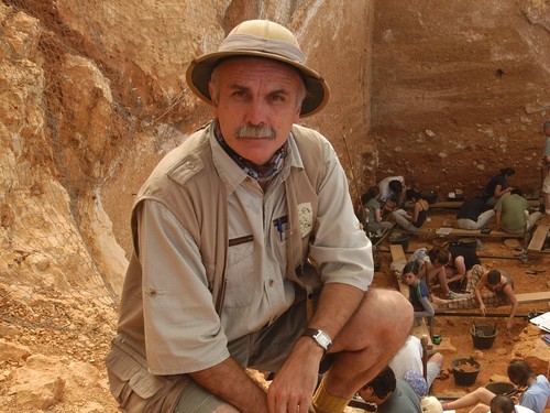 Eudald Carbonell, codirector de los yacimientos de Atapuerca. FOTO: MEH.