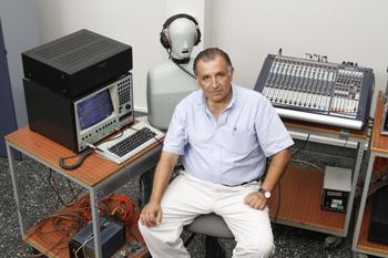 Jorge Moreno Ruiz, físico y jefe del Laboratorio de Acústica de la PUCP.