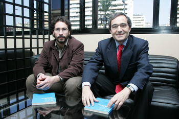 David Moscoso y Eduardo Moyano, autores del estudio 'Deporte, salud y calidad de vida'.