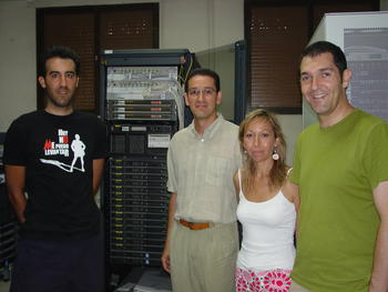 Miembros del departamento de Física Aplicada de la Universidad de Salamanca