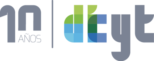 Logotipo del 10º aniversario de DiCYT.